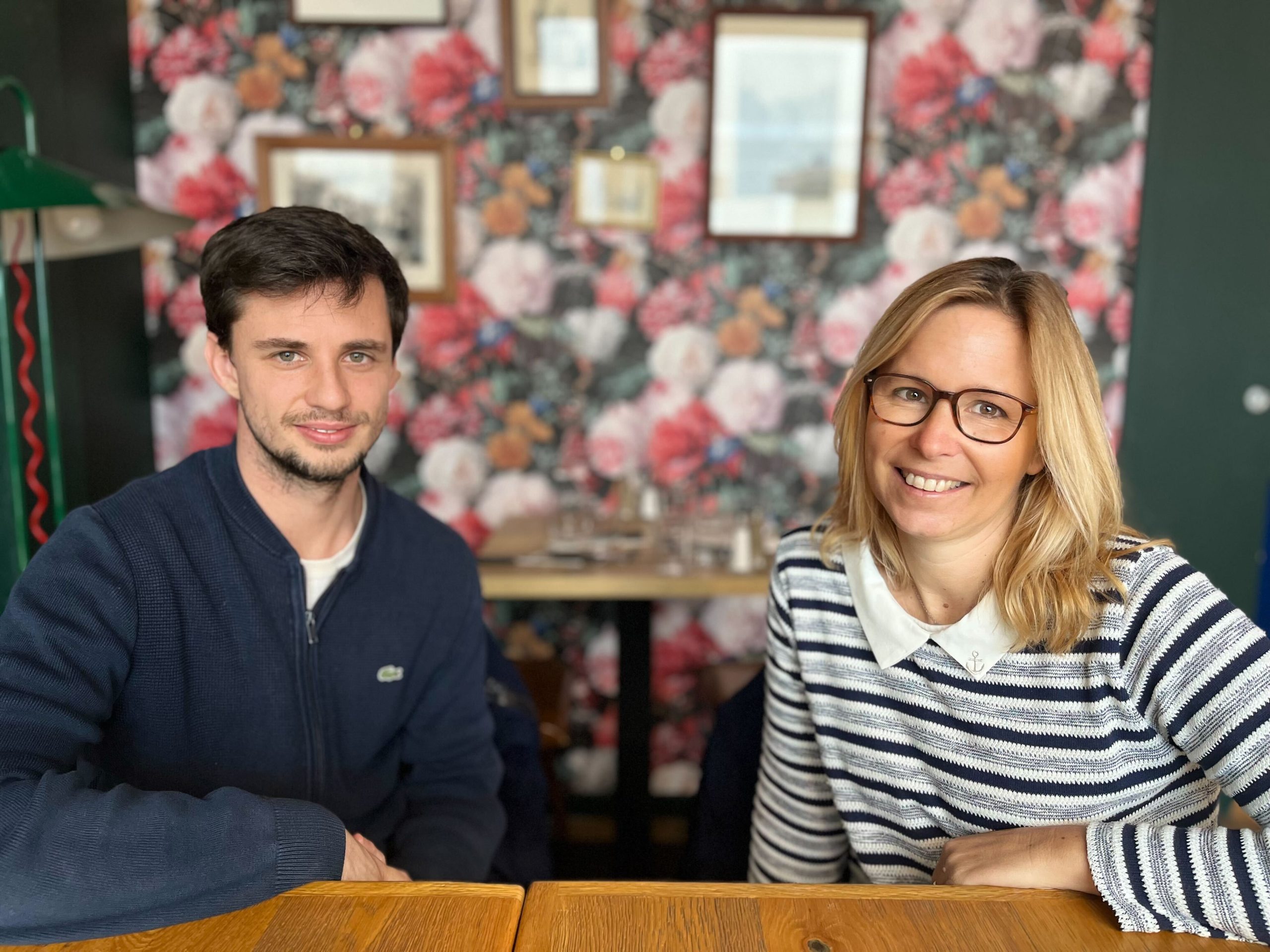 Paul Lebé et Mélanie Brout