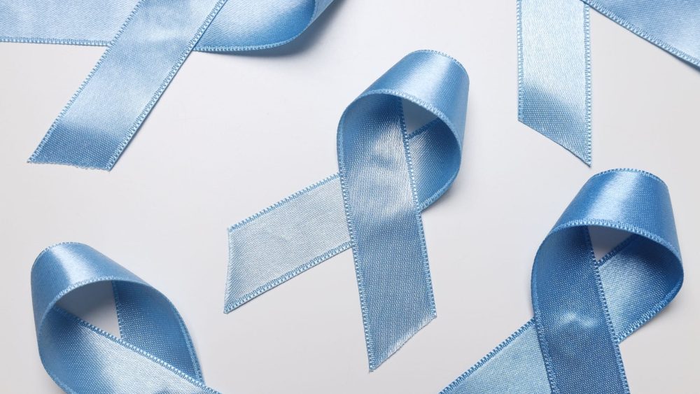 T-shirt Novembre Bleu Moustache - Manches Longues Pour Sensibilisation Cancer De La Prostate